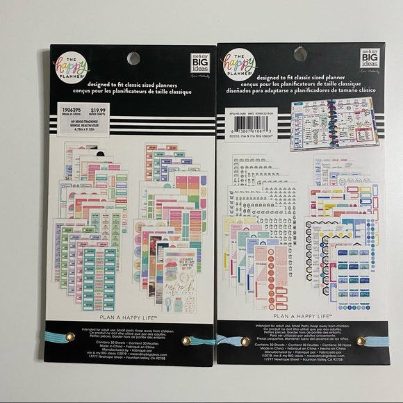 BRAND NEW HAPPY PLANNER STICKER BOOKS SET OF 5 - Picture 6 of 9